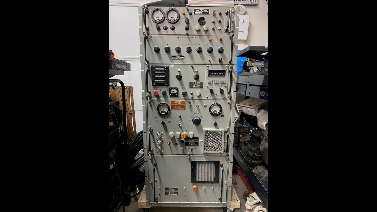 Harris RF-130 URT-23 Transmitter Part 1