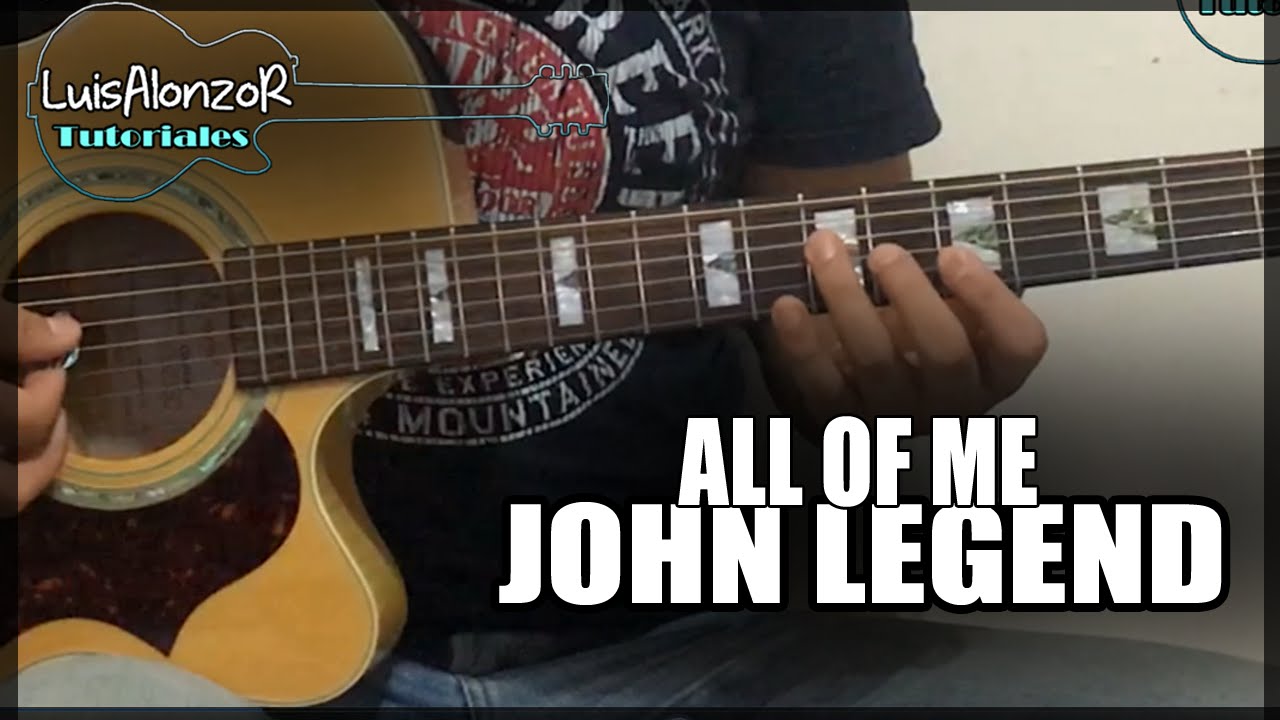Como tocar - All of me de JOHN LEGEND - Tutorial Guitarra (HD)