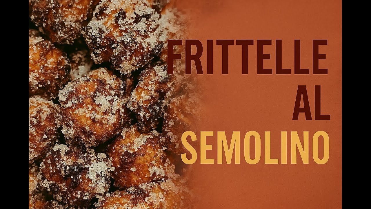 Frittelle al Semolino | Ricetta di Carnevale Morbida e Golosa