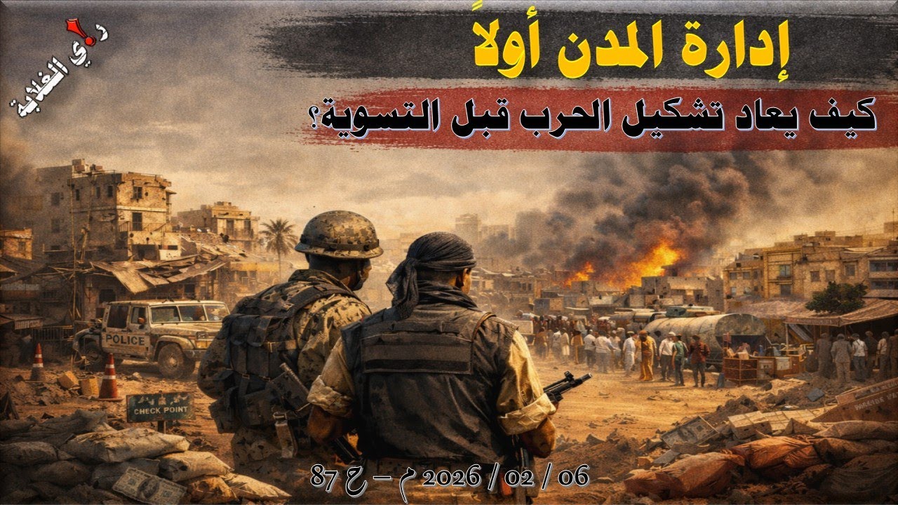 إدارة المدن .. 06 / 02 / 2026 م - ح 87