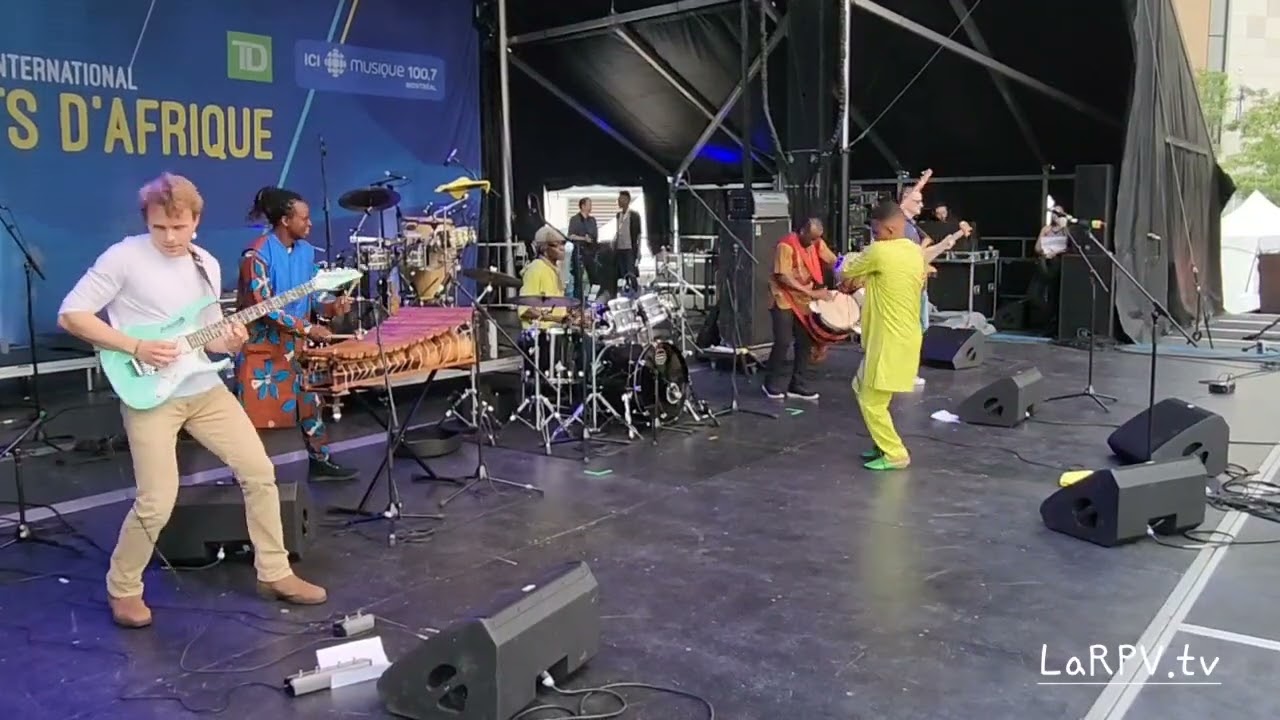 Dicko fils au Festival nuits d'Afrique 2023