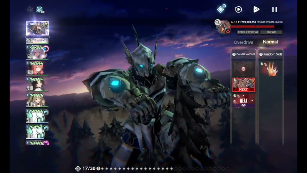 Brown Dust 2: Guild Raid LV 10 Ruler of Fire Lord Rucersingha T14 &laquo;Darian 65, Teresse 62