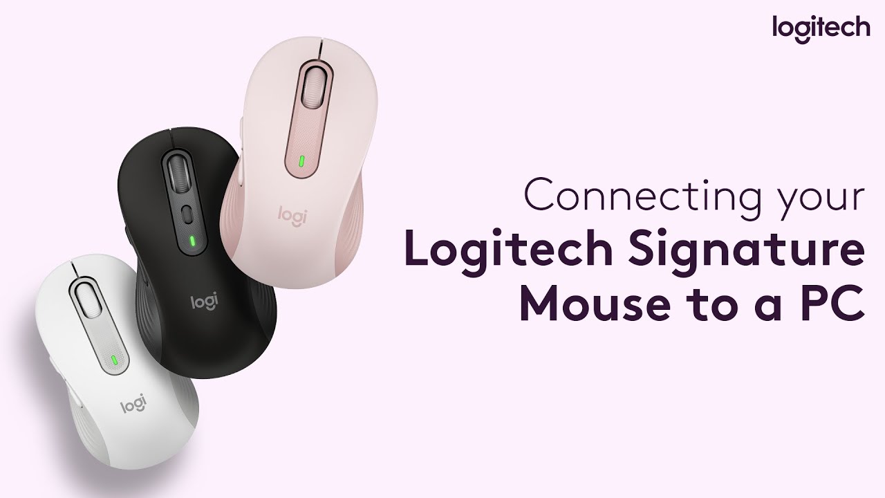 Подключение вашей фирменной мыши Logitech к PC Ft. Logitech Signature M650