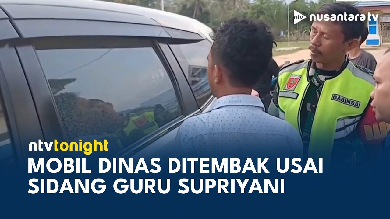Teror! Mobil Dinas Camat Baito yang Ditumpangi Guru Supriyani Ditembak | NTV TONIGHT