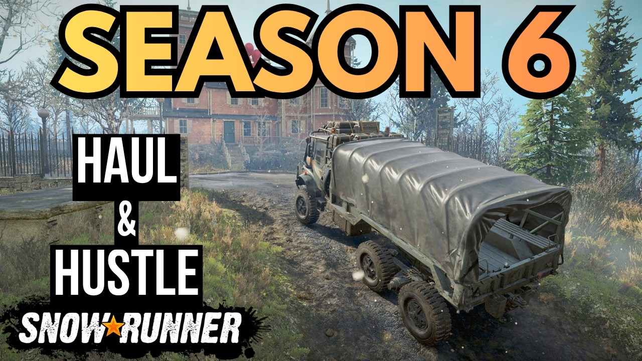MAMOOOOT! Mercedes DLC 2 - Season 6 - Hard Mode SnowRunner