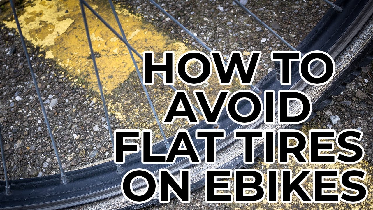 How to Avoid Flat Tires on eBikes