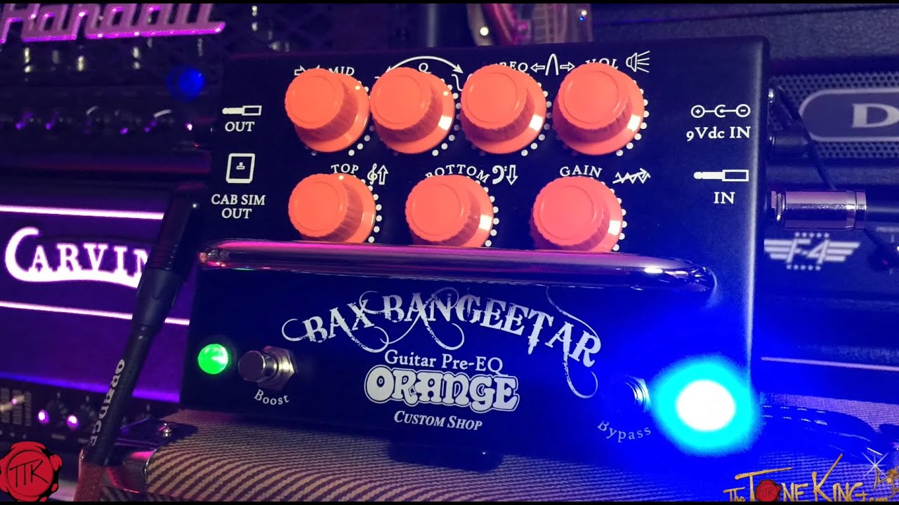 Orange BAX BANGEETAR Pedal DEMO & REVIEW