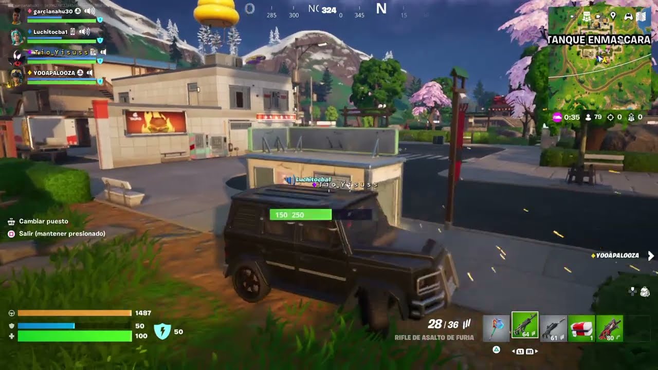 Fortnite SALIMOS PRIMERO VICTORIA CAMPAL