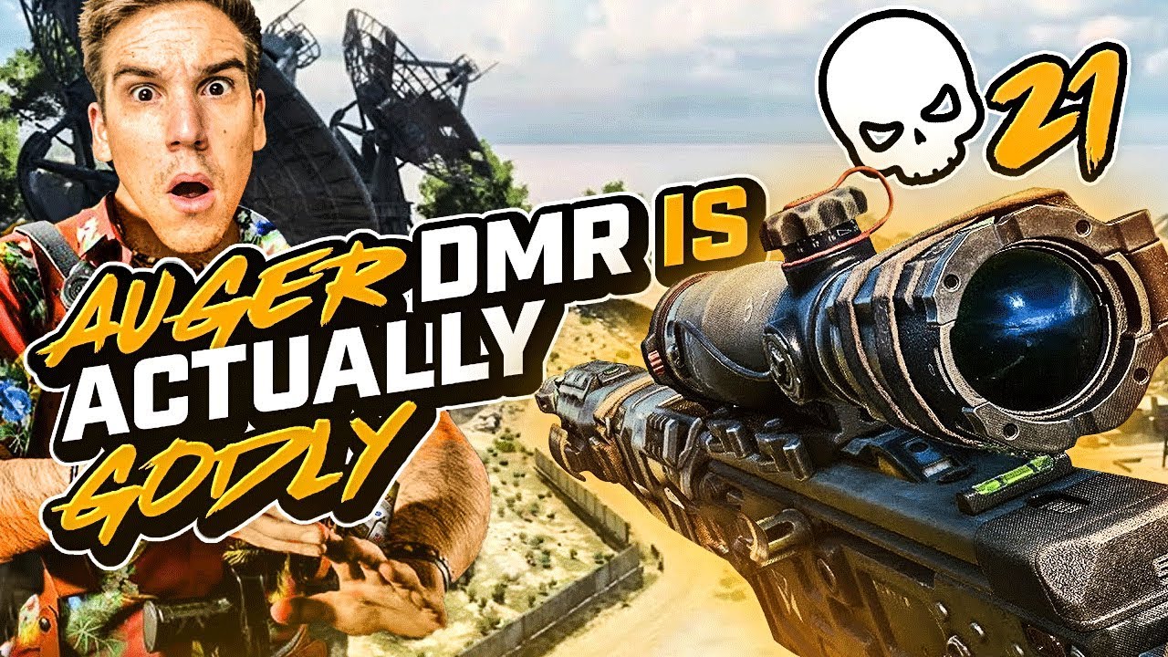 I WAS *CHALLENGED* TO USE THE AUGER DMR IN BLACKOUT!! TEEP THE TAP MACHINE! (COD: Blackout)