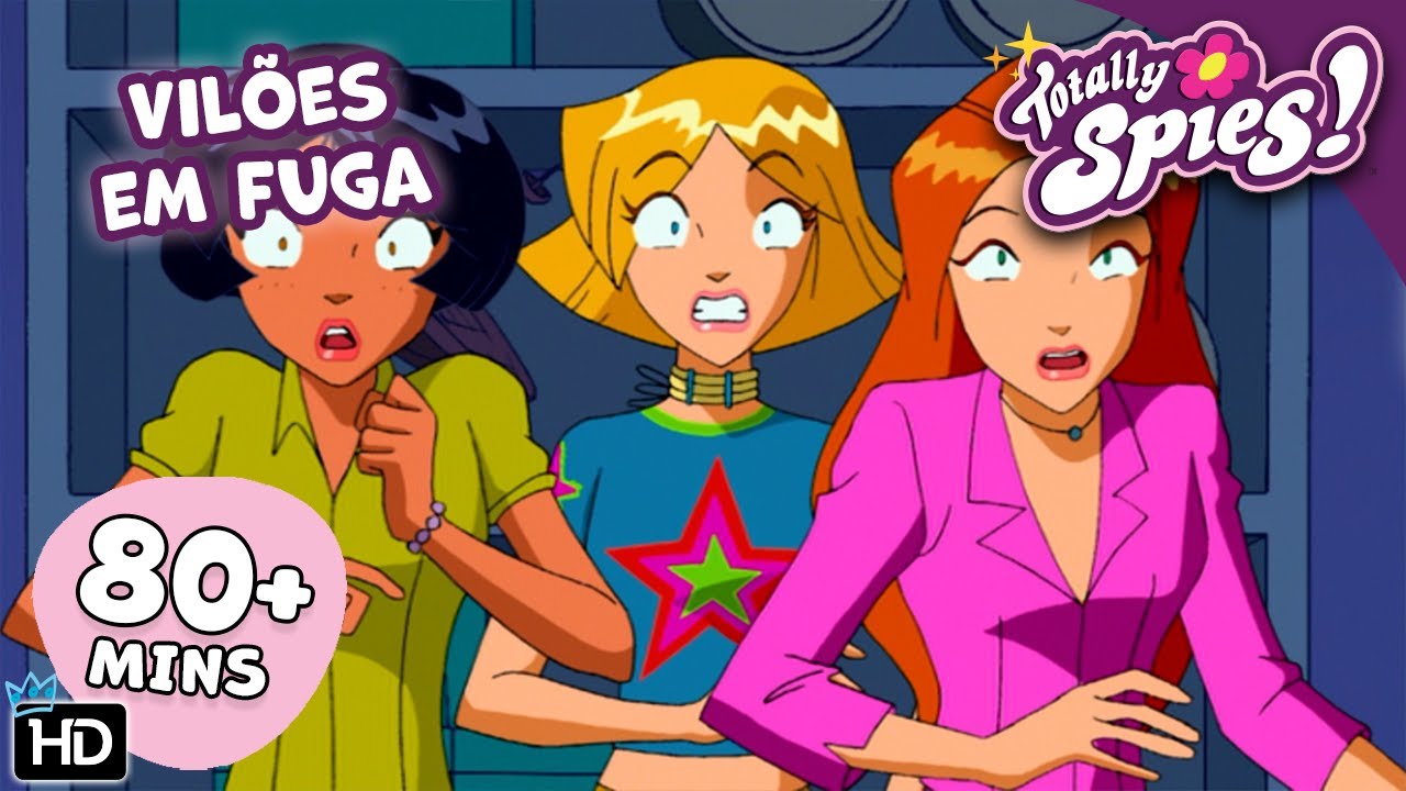 Vilões em Fuga e Perseguições Espiãs - Temporada 1-3 ✨ EPISÓDIO COMPLETO 🌸 Três Espiãs Demais