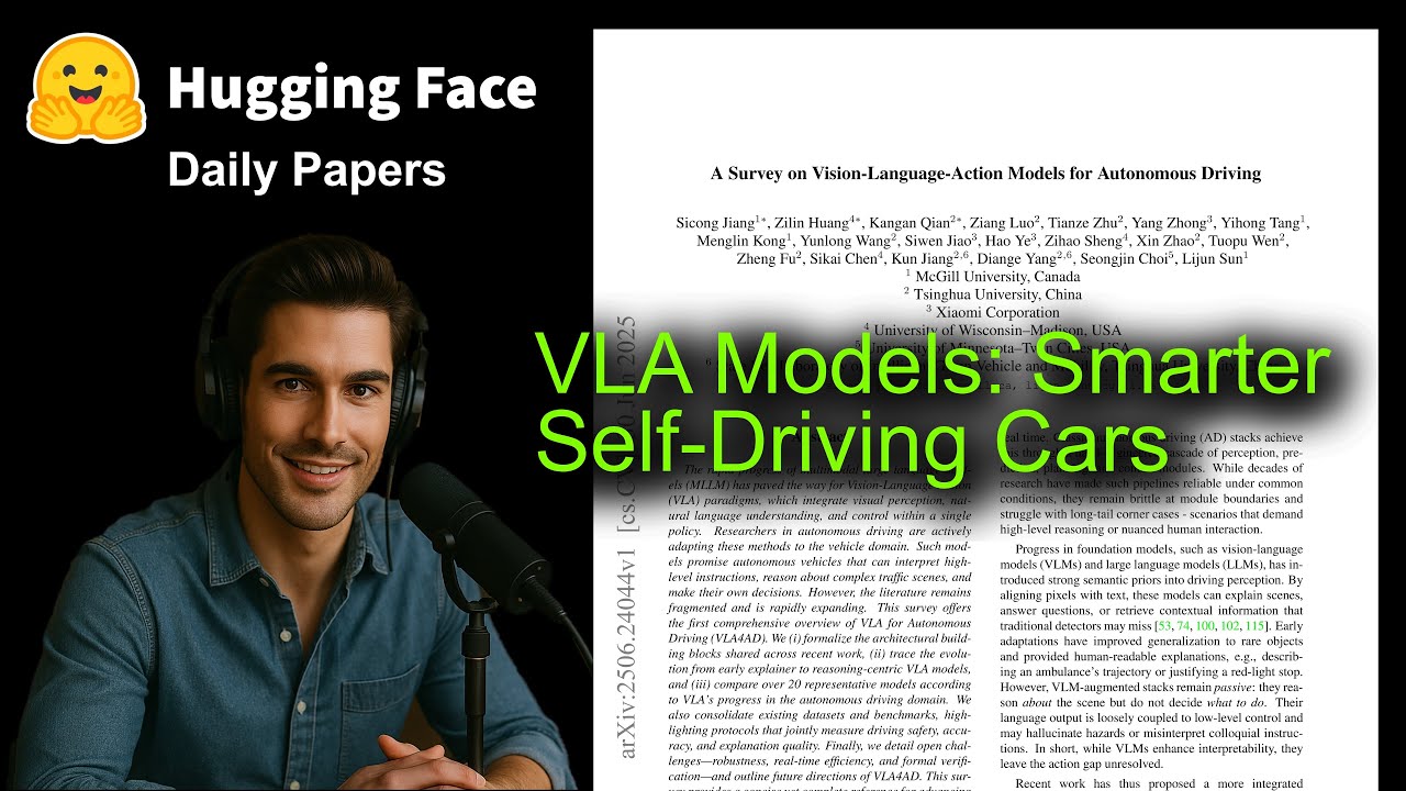 VLA Models: Smarter Self-Driving Cars