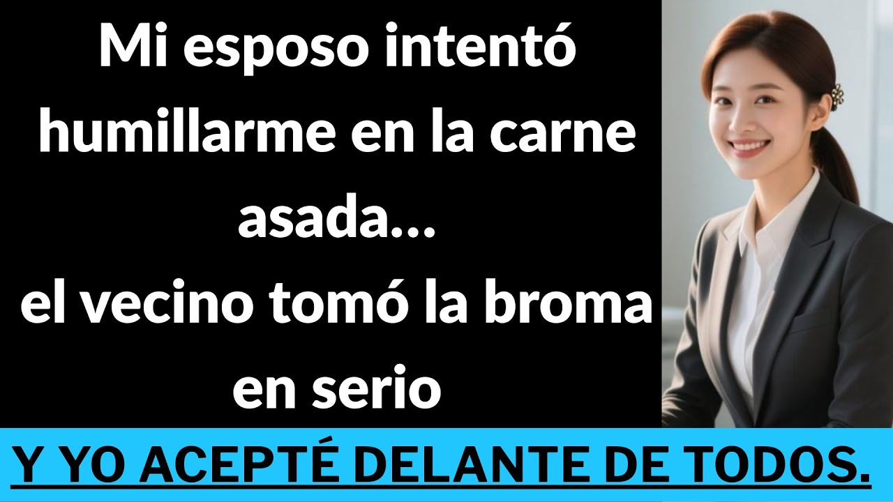 Mi esposo bromeó con “cambiarme” por otra… el vecino lo tomó en serio y yo dije que sí