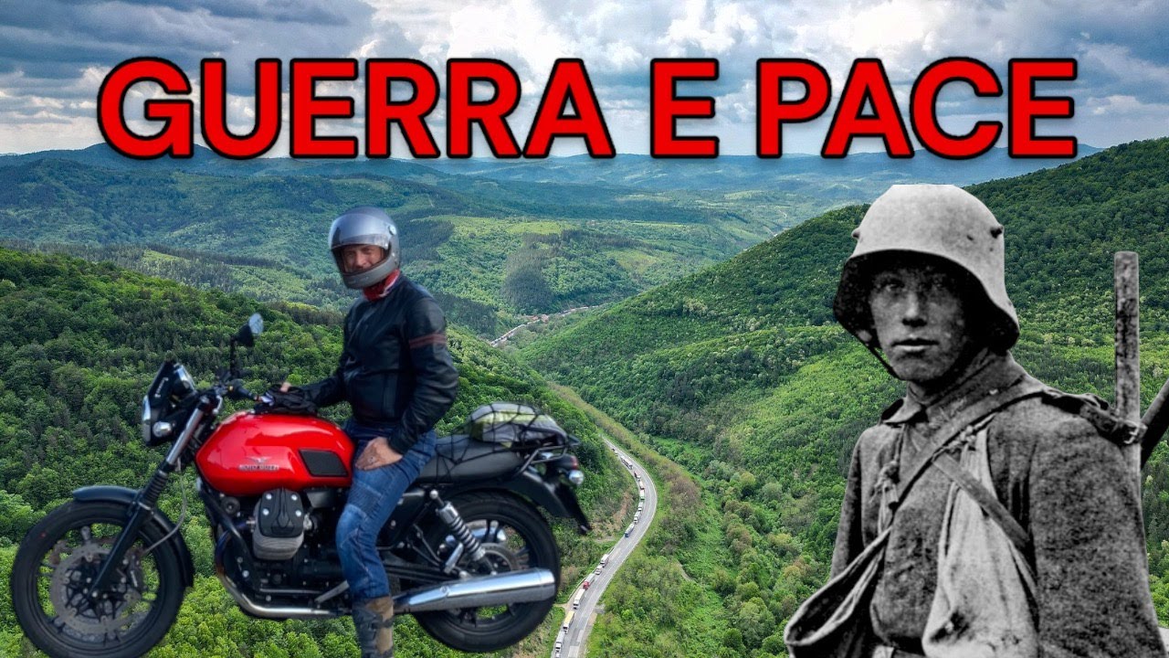 la STRADA più FORTIFICATA d’Italia: FOLGARIA E COSTO DI ASIAGO CON MOTO GUZZI V7
