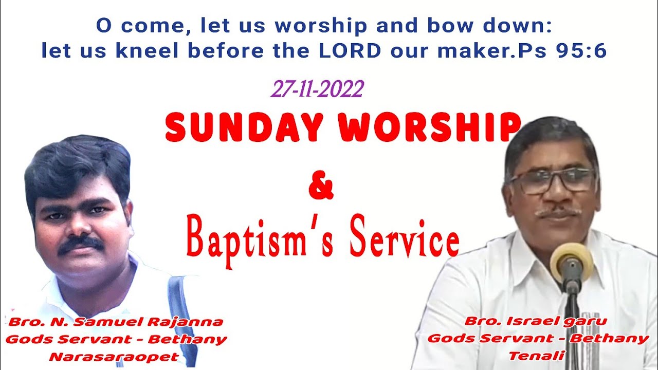 🔴 SUNDAY SERVICE #IVE (27-11-2022)