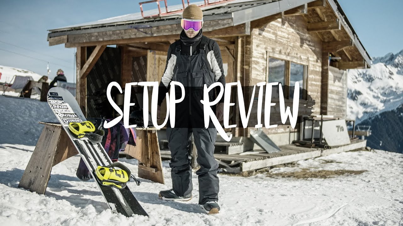 SNOWBOARD SETUP REVIEW 2020 - SACHA BALICCO