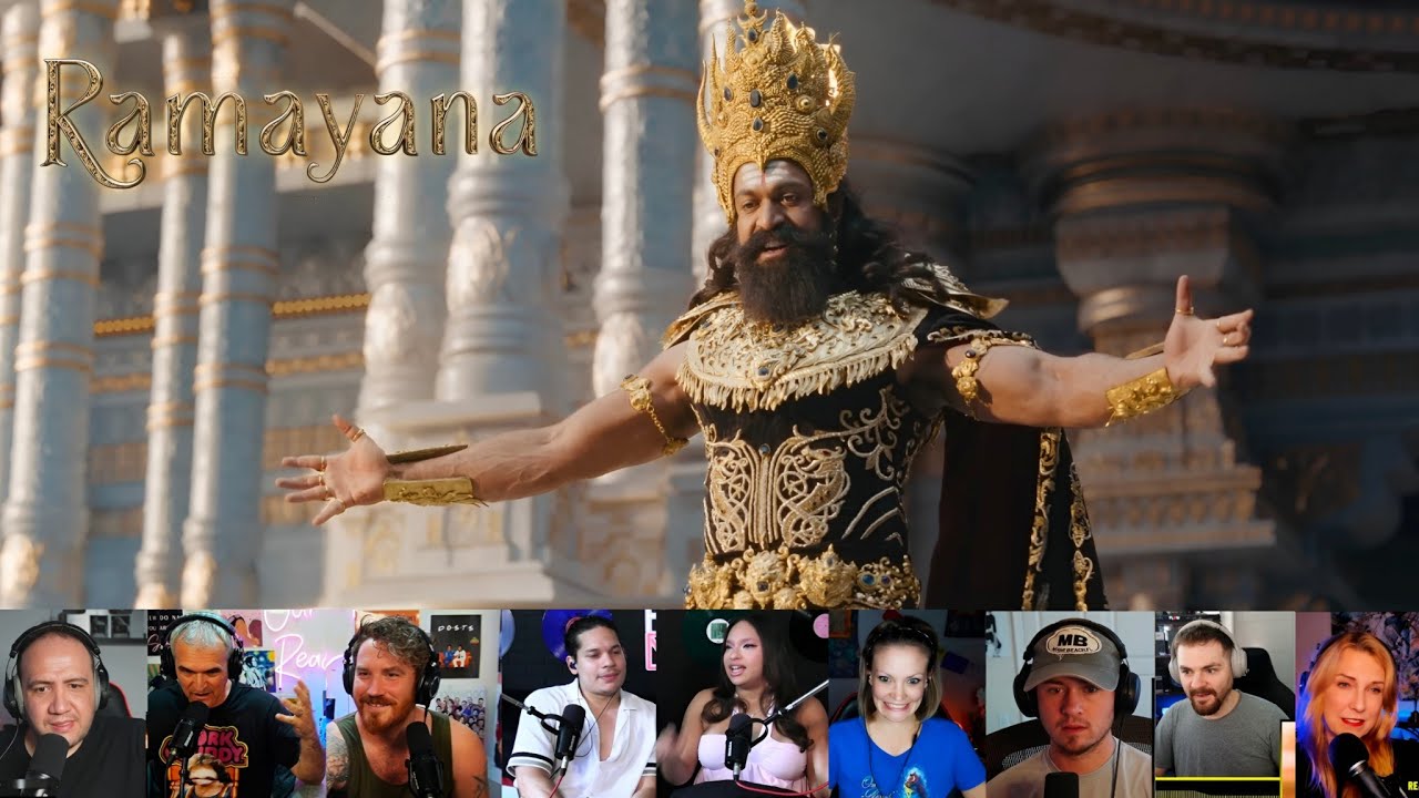 Foreigners React to RAMAYAN Official Trailer (2026) | First Time Watching India's Biggest Epic