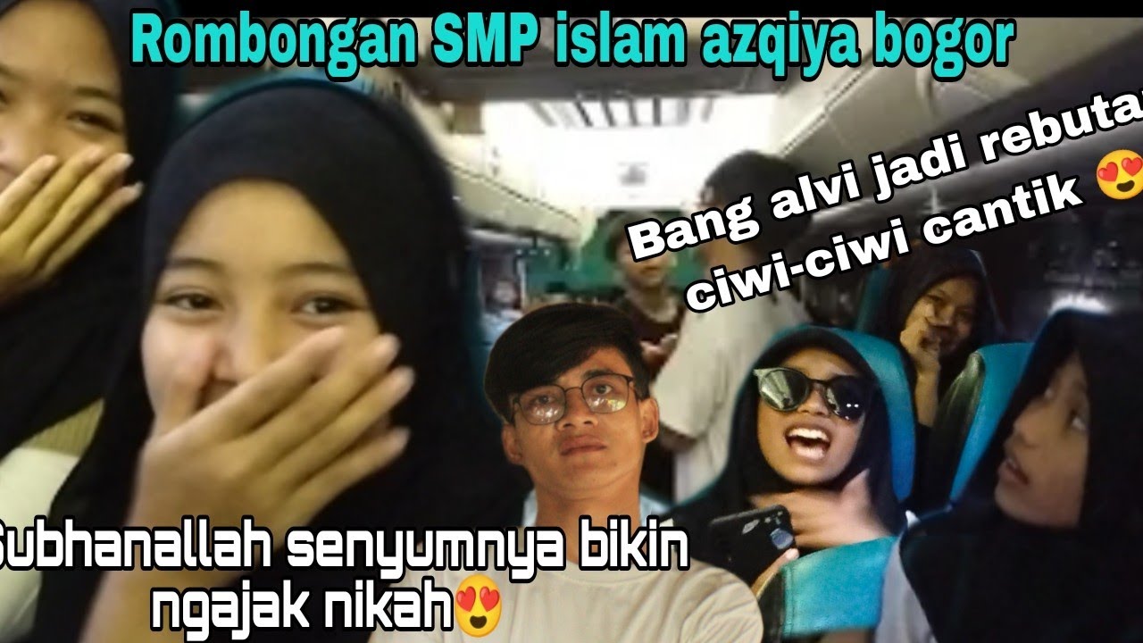 PENGAMEN ANYER// INIMAH SATU BUS ISINYA BIDADARI SEMUA 😍😍