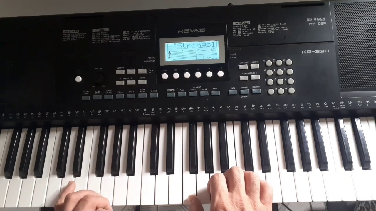 vídeo aula do solo de teclado Bendito Serei Nani Azevedo