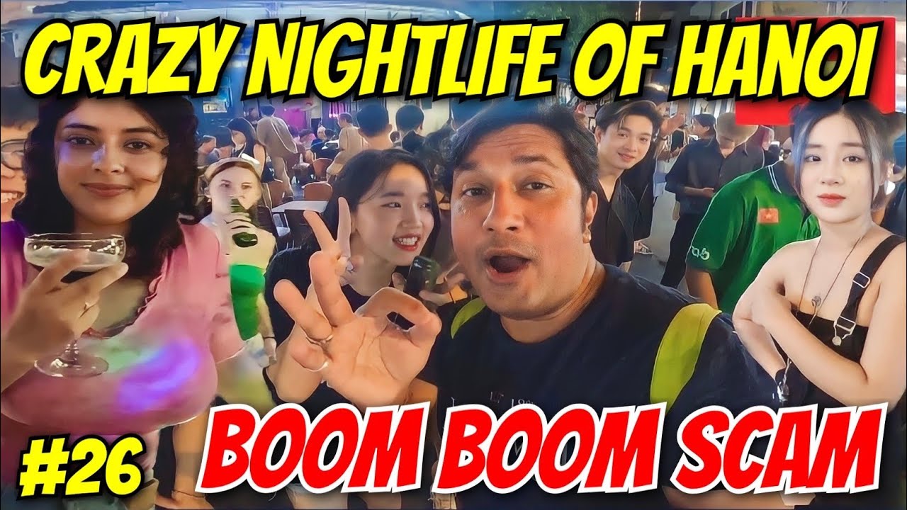 Crazy Nightlife of Hanoi Vietnam 🇻🇳 | Red Light Area of Hanoi | Hanoi Walking Street | Hanoi Vlog