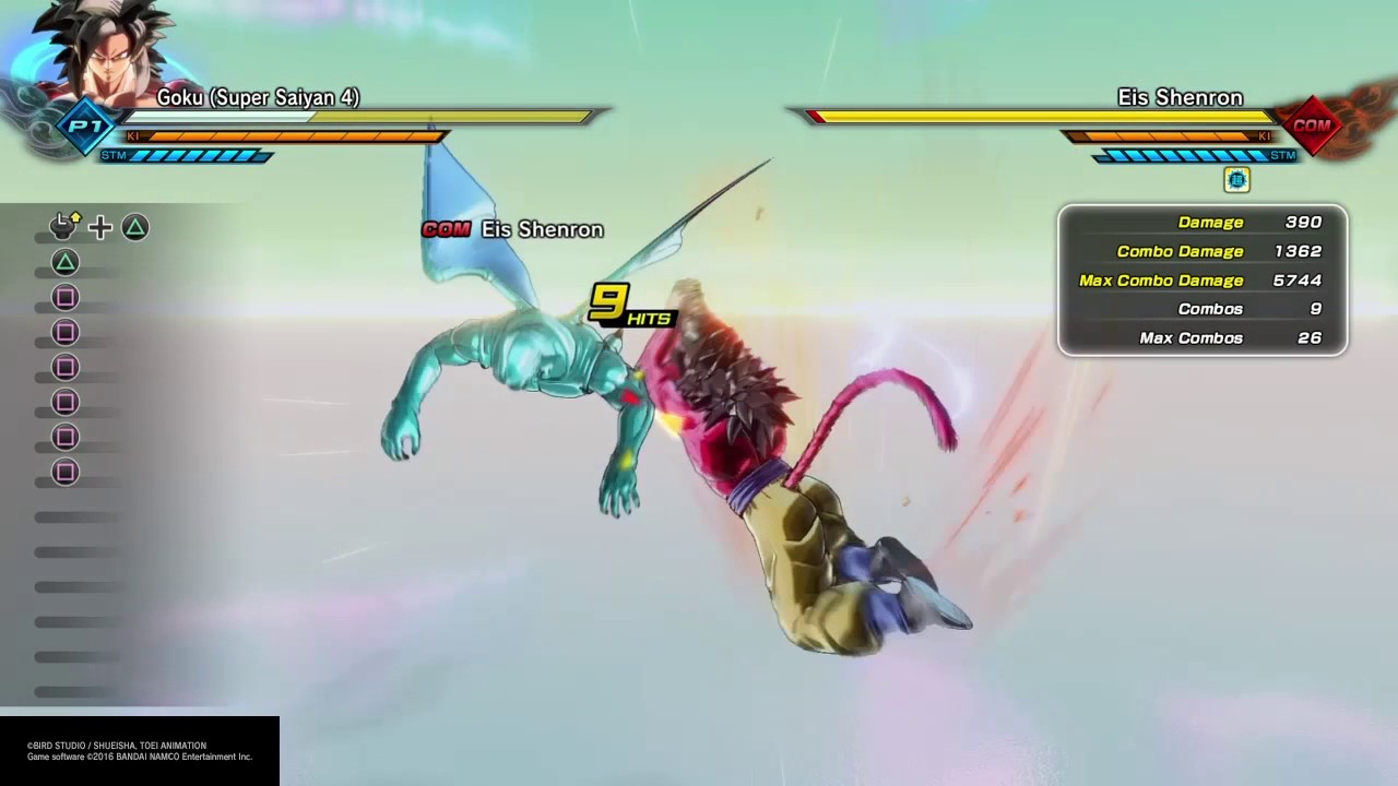 Xenoverse 2 All characters guaranteed stamina break combos part 1