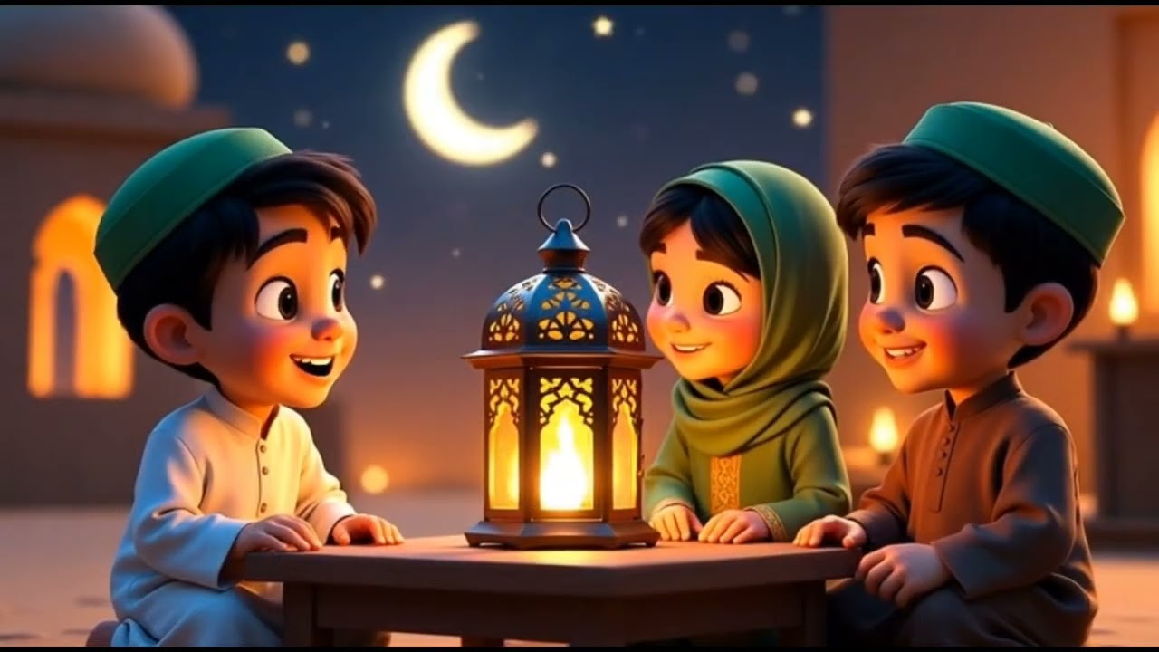Allah Hoo Allah Hoo 🌙 Beautiful Islamic Lullaby for Kids | Relaxing Bedtime Zikr