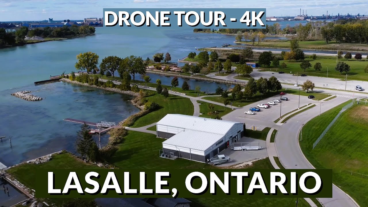 LaSalle, Ontario: A Breathtaking Aerial Tour in Glorious 4K! 🚁✨