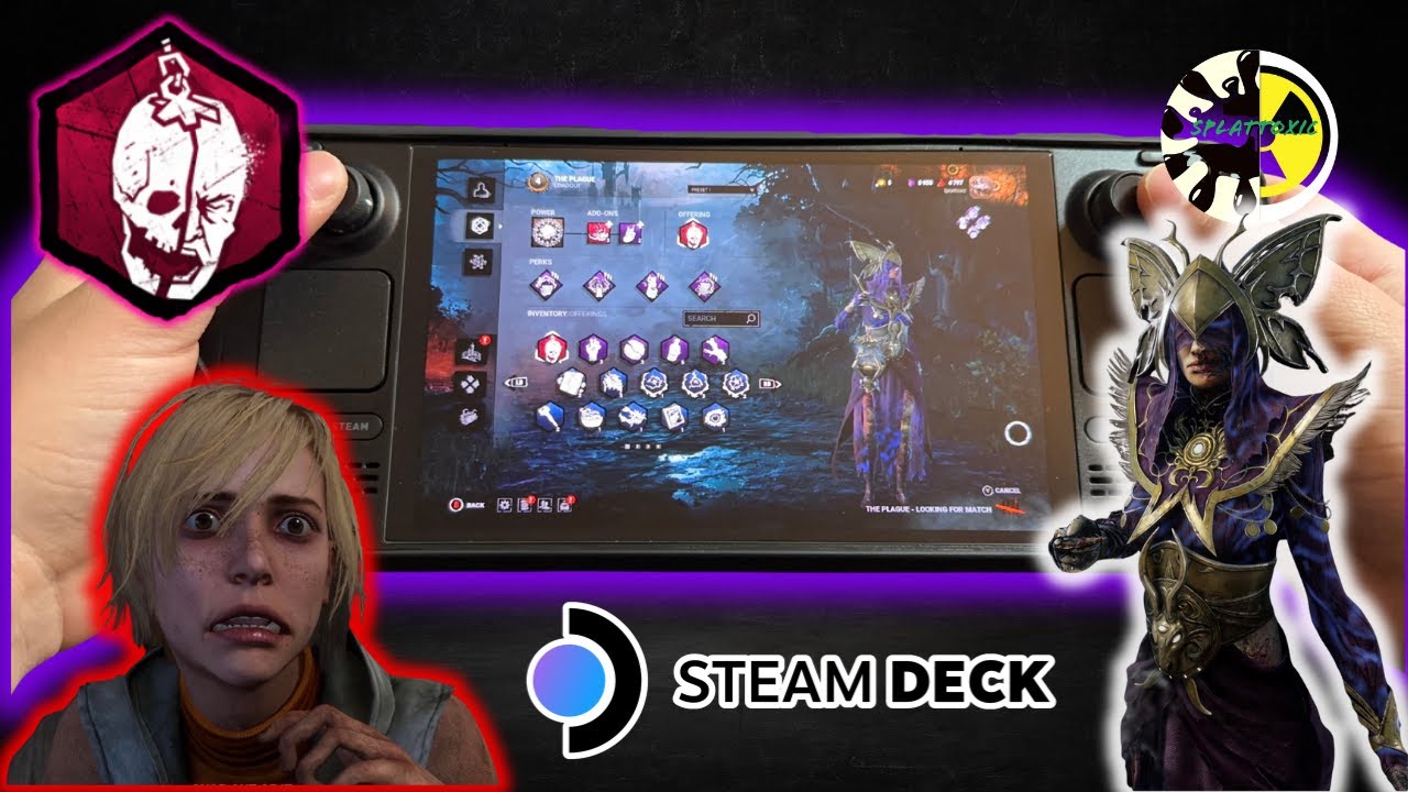 The Plague Looks Insane on Steam Deck OLED - Dead By Daylight Gameplay