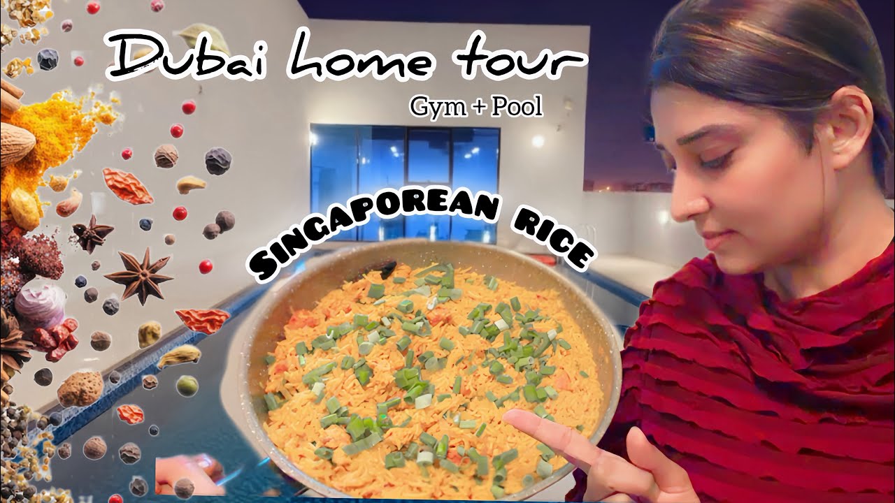 Singaporian rice || pura Kharaab hogya ?😭😭|| Uzmaimrankiduniya 