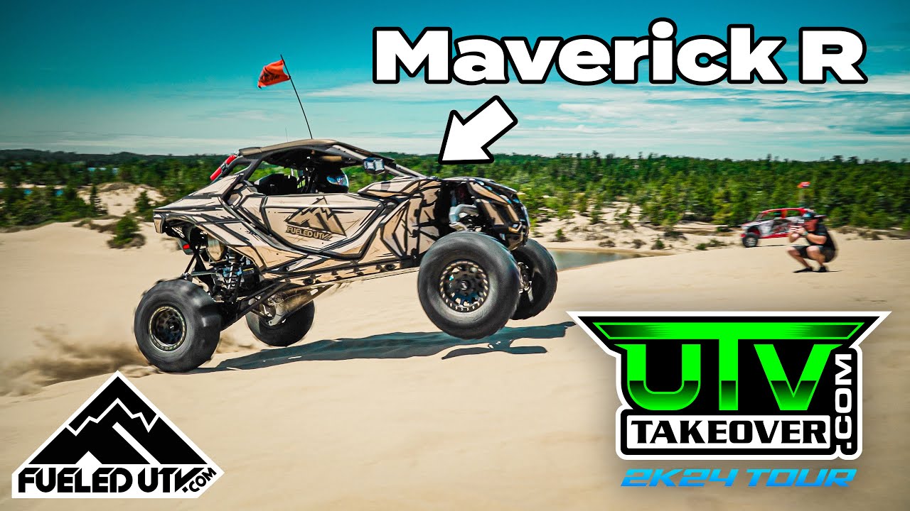 2024 Maverick R Shreds Coos Bay Dunes at UTV Takeover!