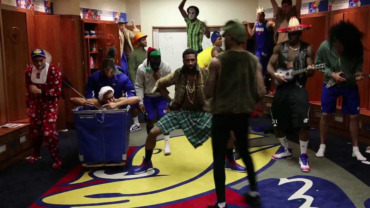 KU Basketball Harlem Shake
