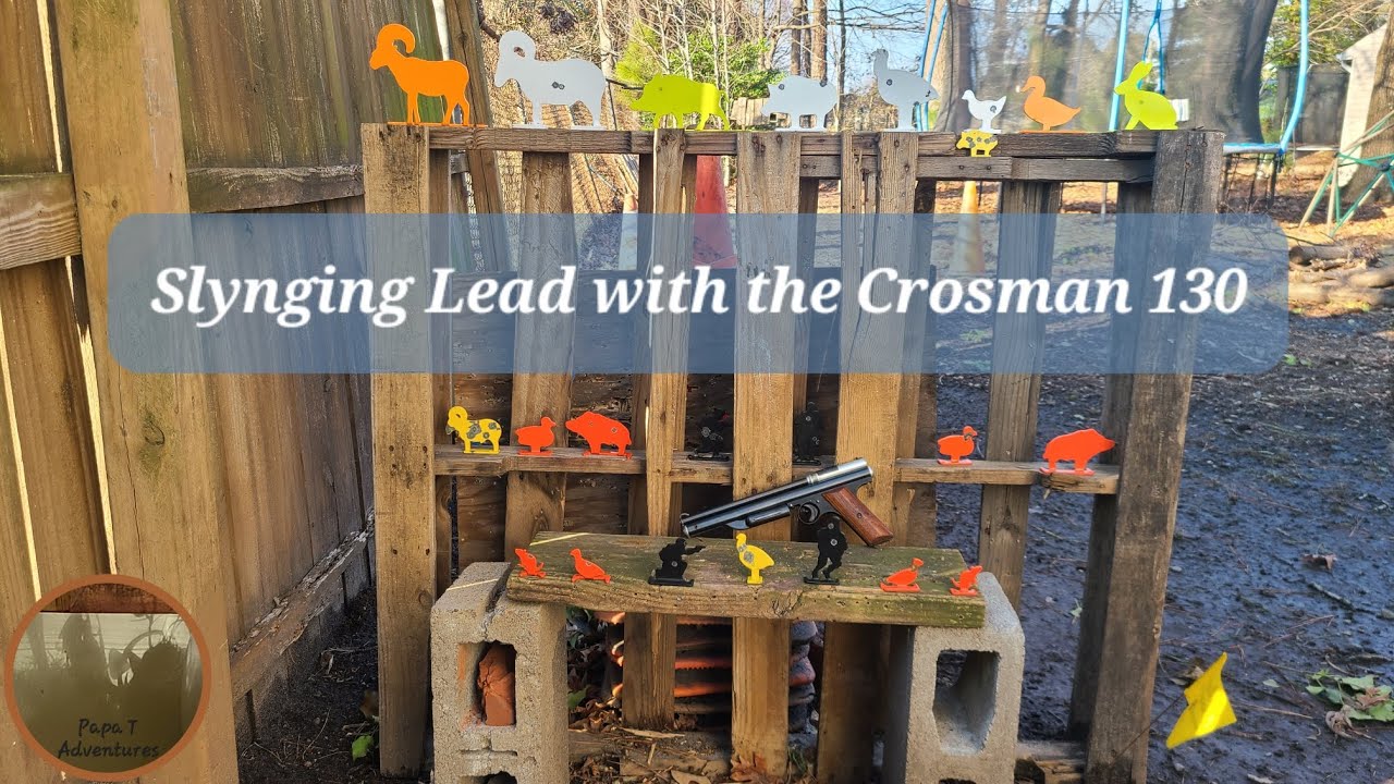 Year of the Pumper: February - Slynging Lead with the Crosman 130 
