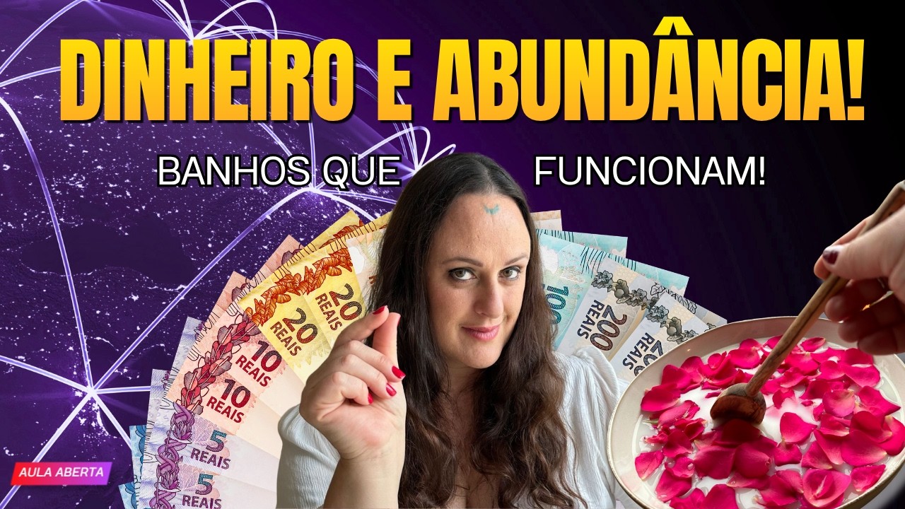 Preparando Banhos de Prosperidade
