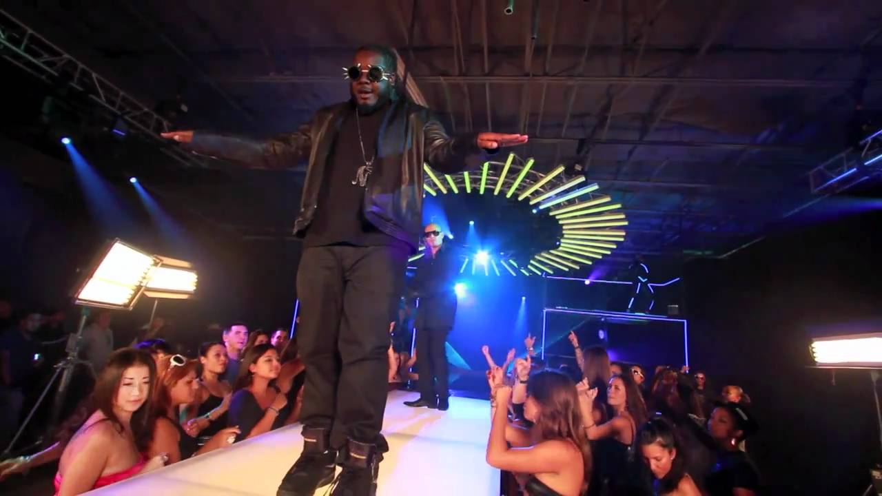 Pitbull and T-Pain at 