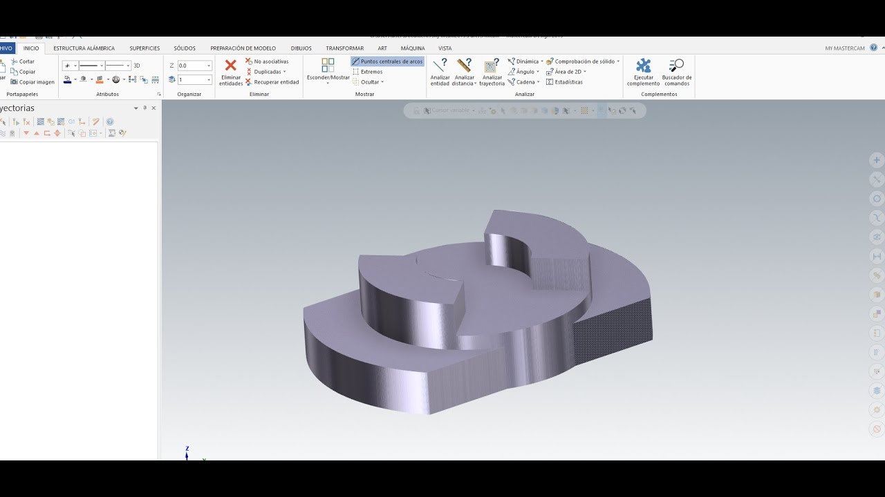 Modelado Sólido Mastercam: Clase 1