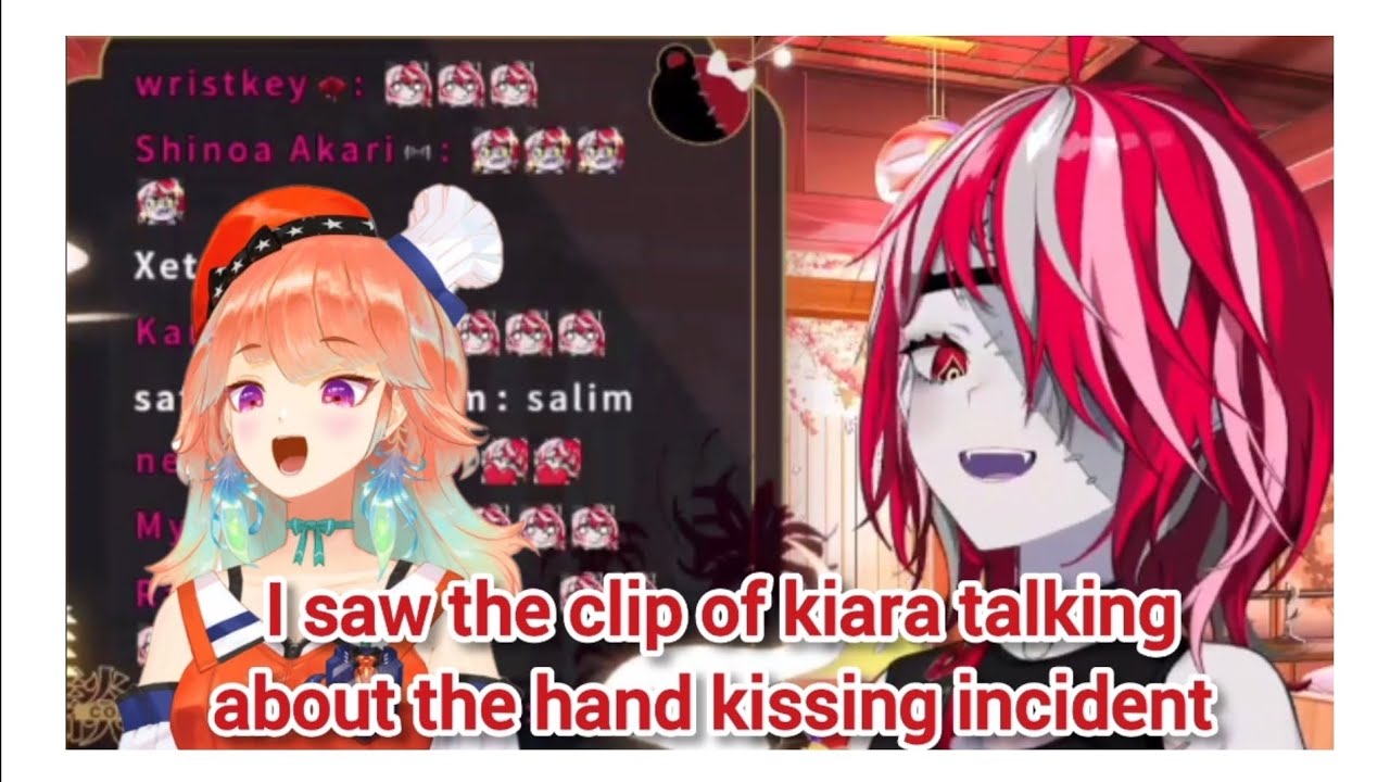 Ollie talks about the time she kissed Kiara's hand