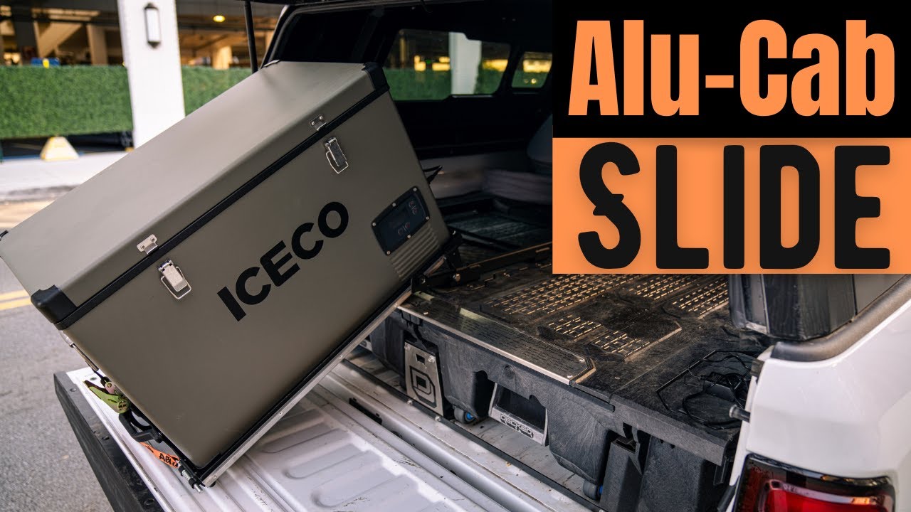 Alu Cab Fridge Slide Install On decked Drawer System | Overland Build
