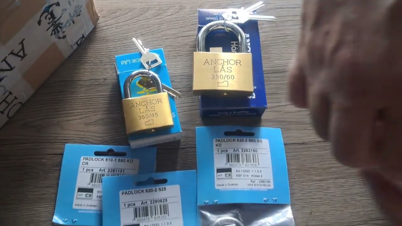 Package From ANCHOR LÅS-Sweden