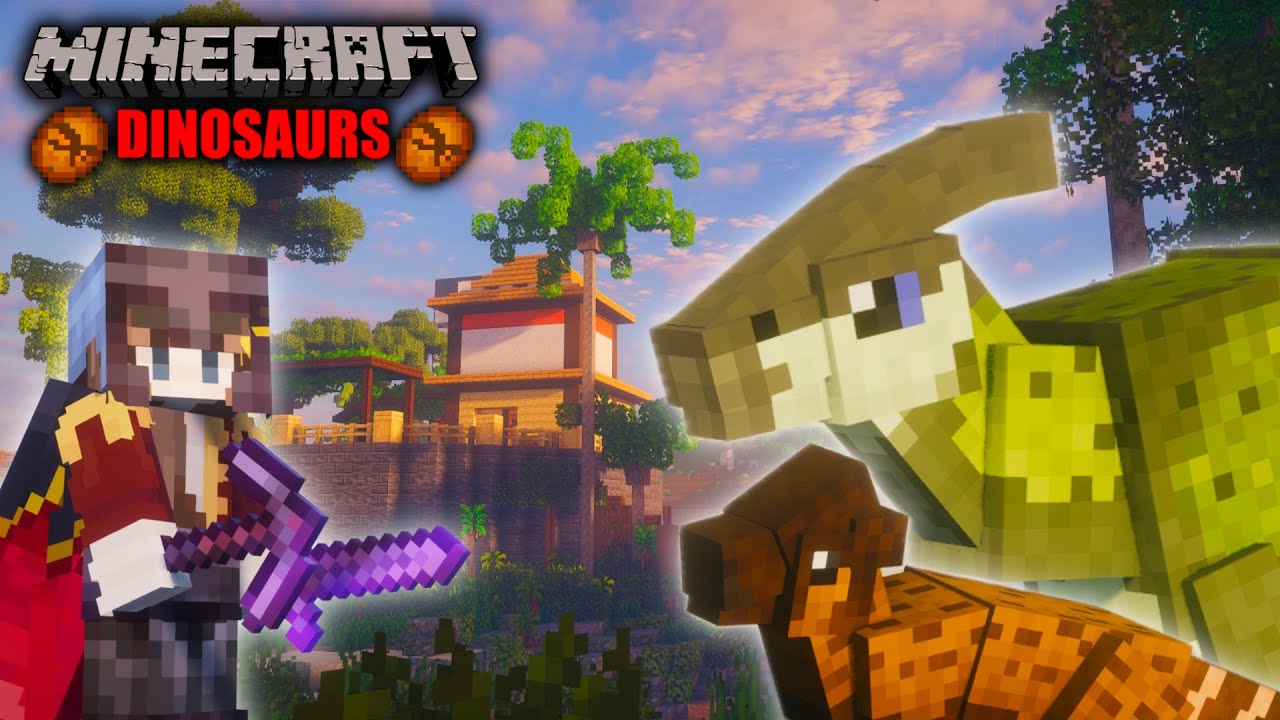 HUGE Expansion to JURASSIC WORLD in Minecraft