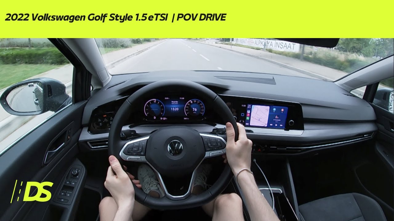 2022 Volkswagen Golf 1.5 eTSI Style | POV DRIVE
