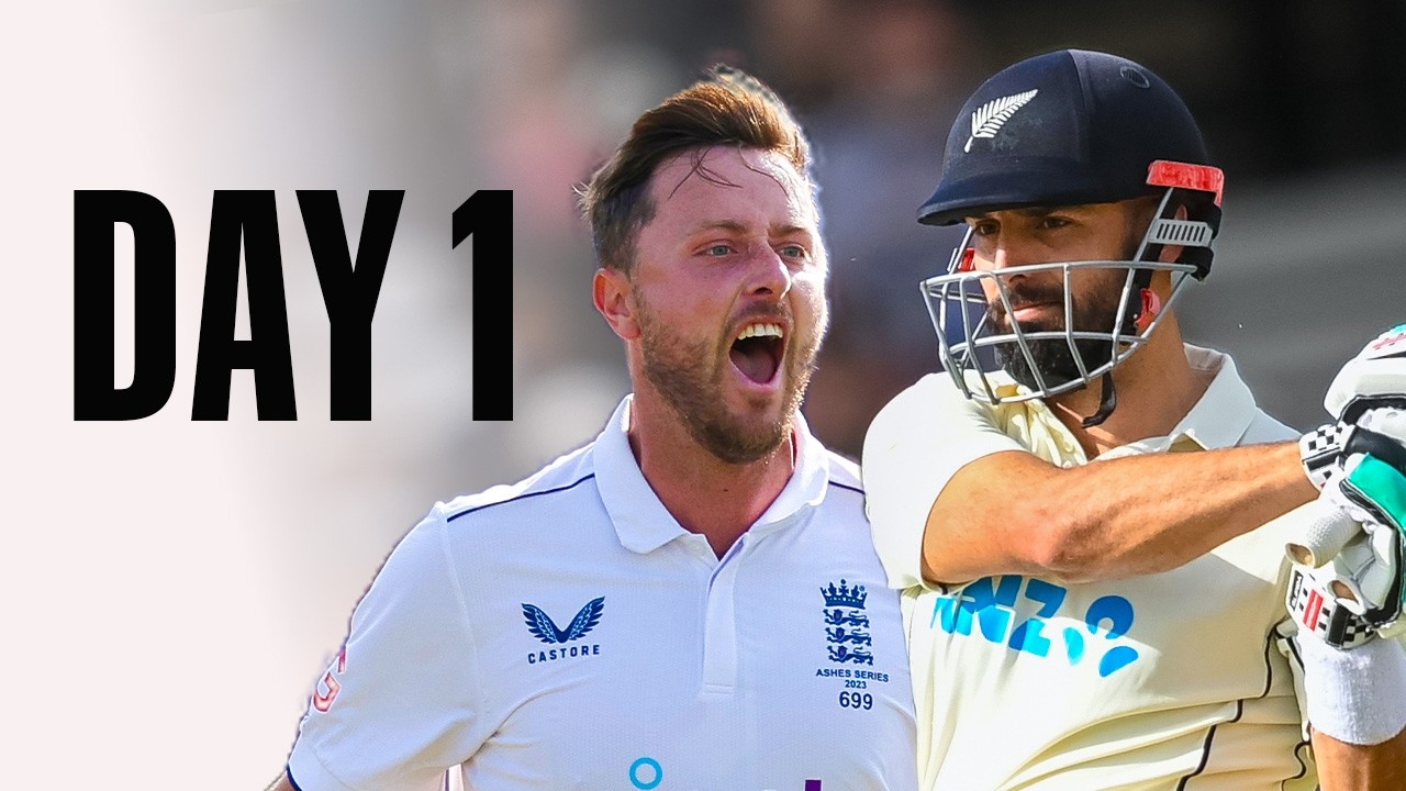 🔴 New Zealand v England Test Day 1