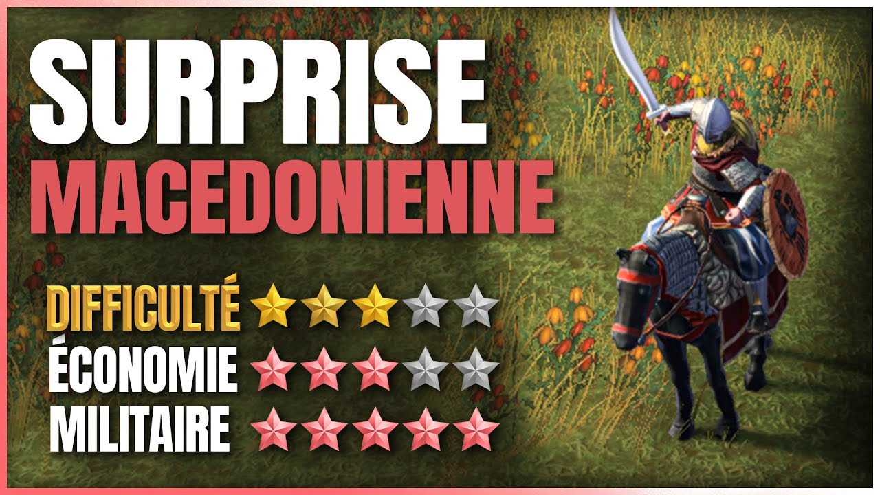 BO Macédoniens SURPUISSANT ! Build Order Macédoniens AOE 4 - Age Of Empires 4