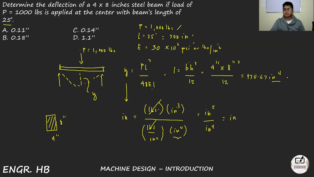 MACHINE DESIGN: PAST BOARD EXAM PROBLEMS CHAPTER 1 - INTRODUCTION (PART 2)