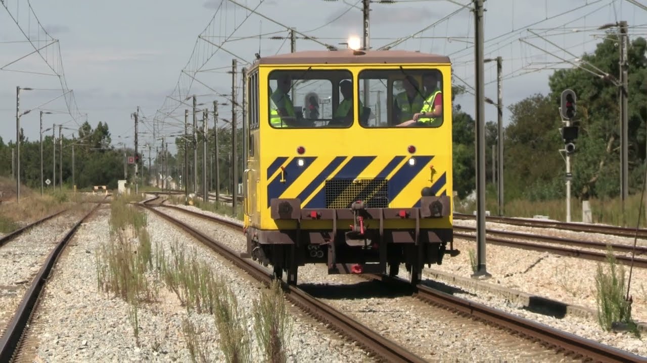 Trainspotting no Poceirão - Diversos comboios Medway e da IP - Sep 2023