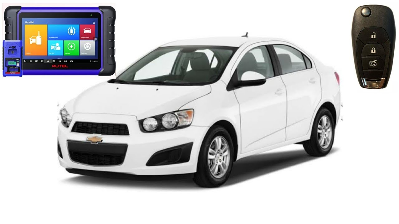 CHAVE CANIVETE PERFEITA Gm Chevrolet Sonic 2013 com a Autel IM508