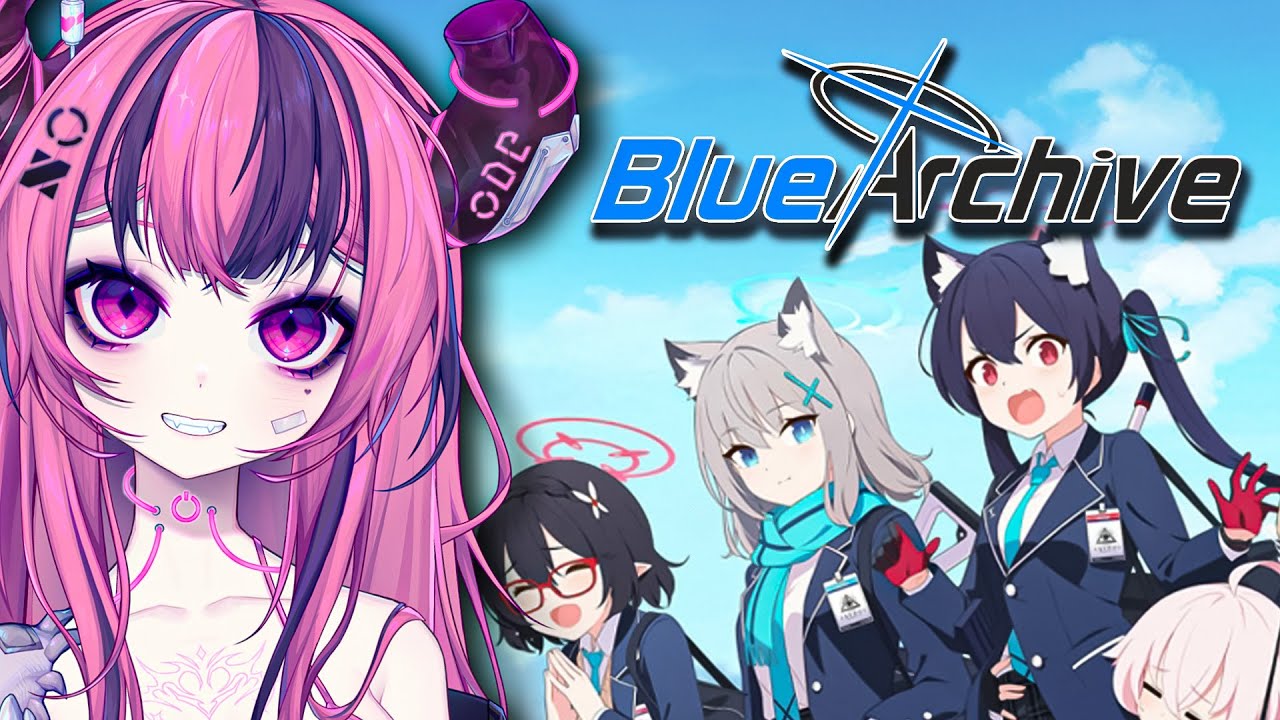 Ironmouse Plays Blue Archive & More!