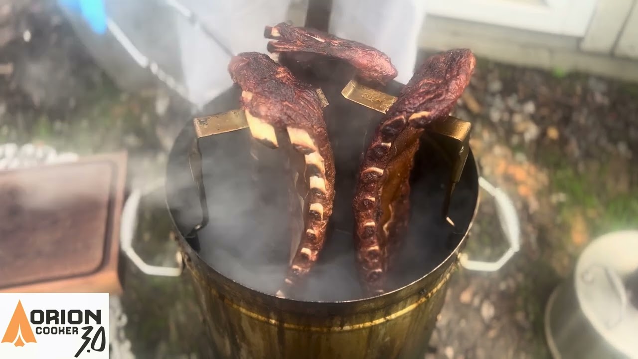 Копчёные рёбра в стиле Сент-Луис, приготовленные в коптильне Orion Cooker 3.0.