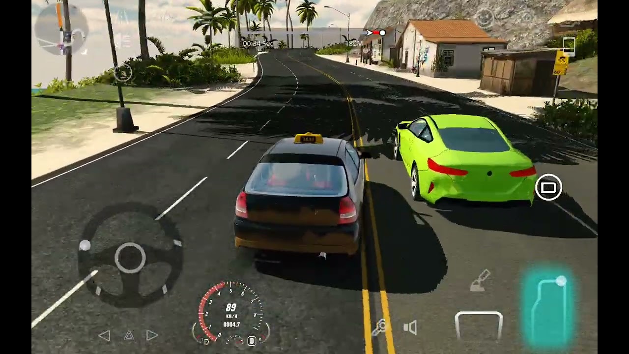3D Taxi Simulator for android phone 
