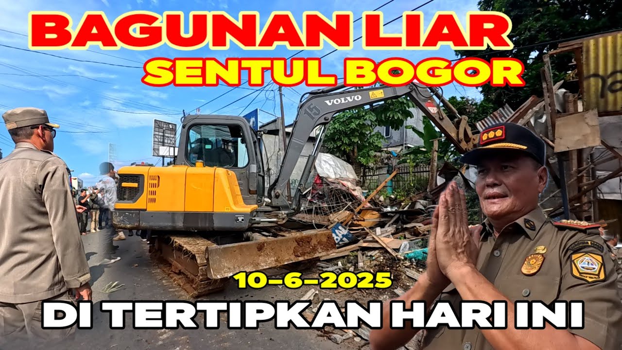 MULAI DILAKUKAN PENERTIBAN BANGUNAN LIAR SENTUL BOGOR ‼️ MENUJU JABAR ISTIMEWA #dedimulyadi