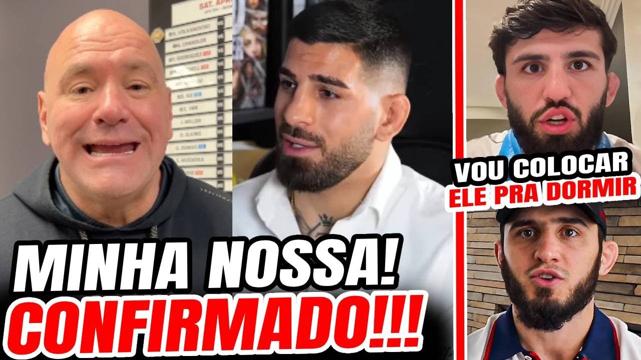 ILIA TOPURIA CONFIRMA PRÓXIMO PASSO NO UFC E DÁ RESPOSTA DESANIMADORA! MAKHACHEV DESTRÓI TOPURIA!