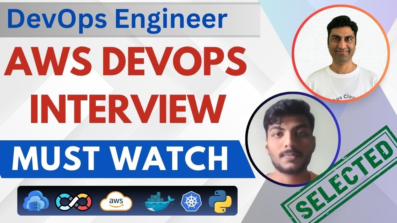 Отличный пробный тест-собеседование на должность AWS DevOps-инженера с 2-летним опытом работы, вк...